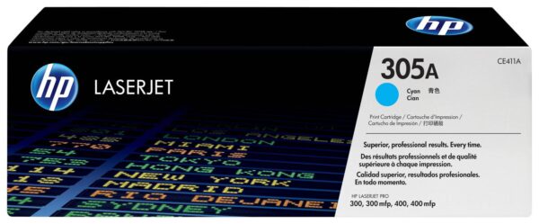 Get 21% off on HP 305A Cyan Original LaserJet Toner Cartridge, CE411A