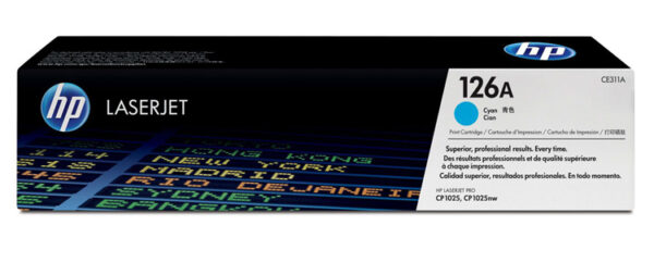 Get 24% off on HP 126A Cyan Original LaserJet Toner Cartridge, CE311A