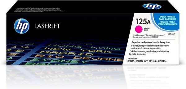 Get 26% off on HP 125A Magenta Original LaserJet Toner Cartridge, CB543A